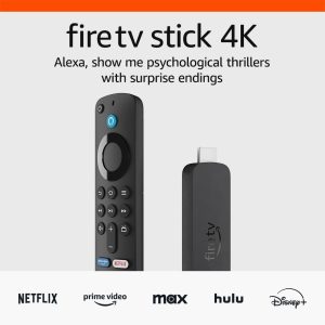 Amazon Fire TV Stick 4K with AI-powered Fire TV Search